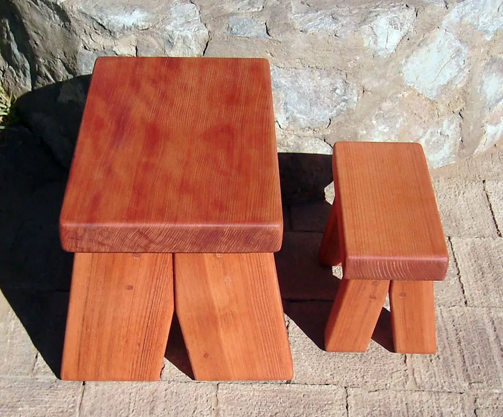 Heritage Wooden Foot Stool