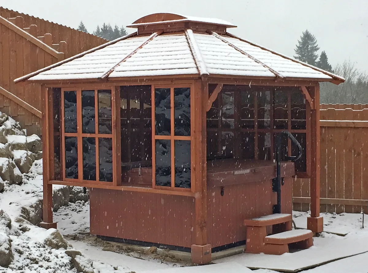 Hot Tub Enclosure Kits / Hot Tub Pavilion