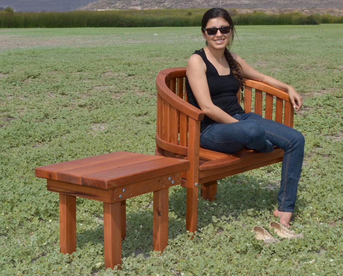 Jane's Key West Semi-Circle Chair
