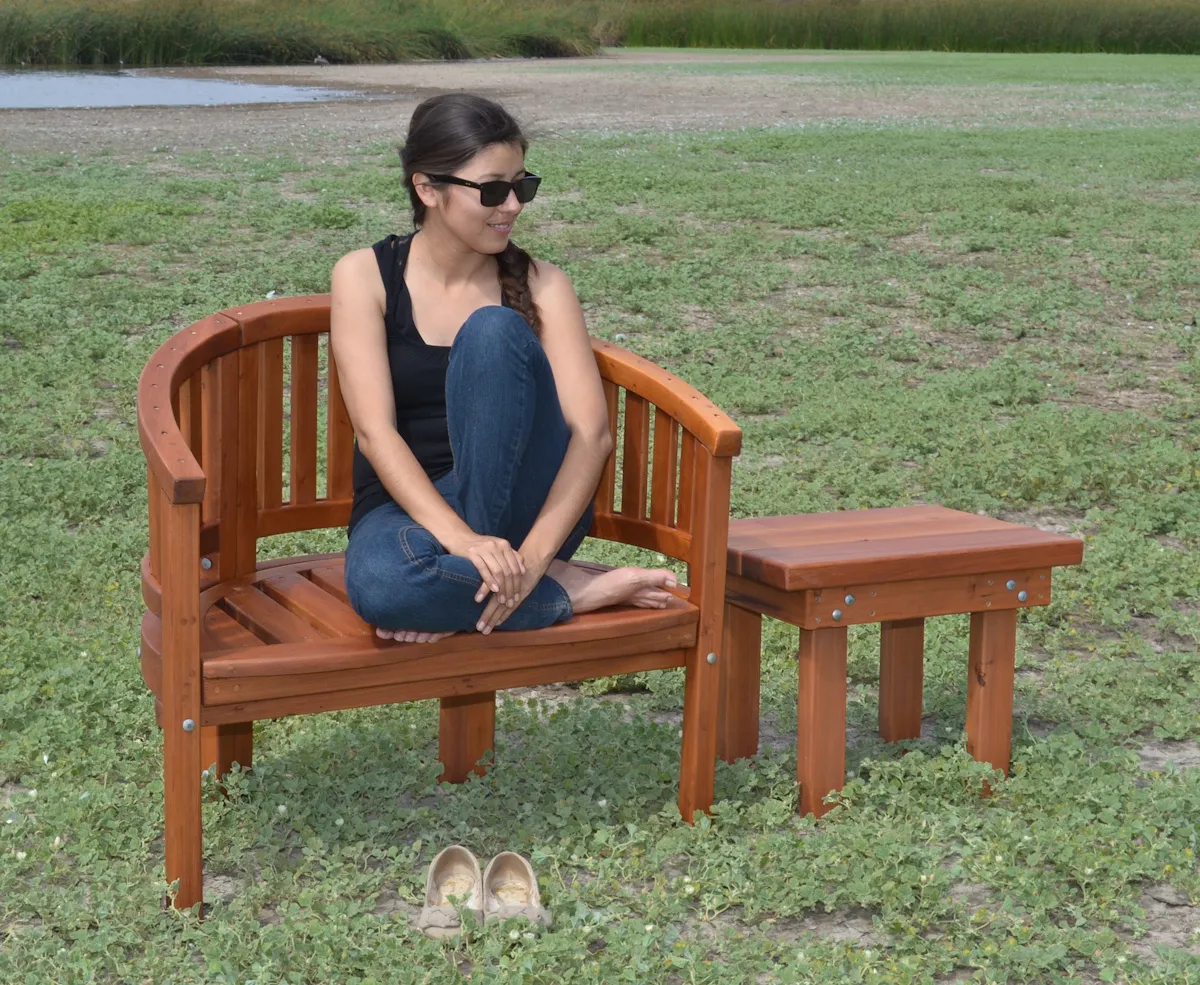 Jane's Key West Semi-Circle Chair