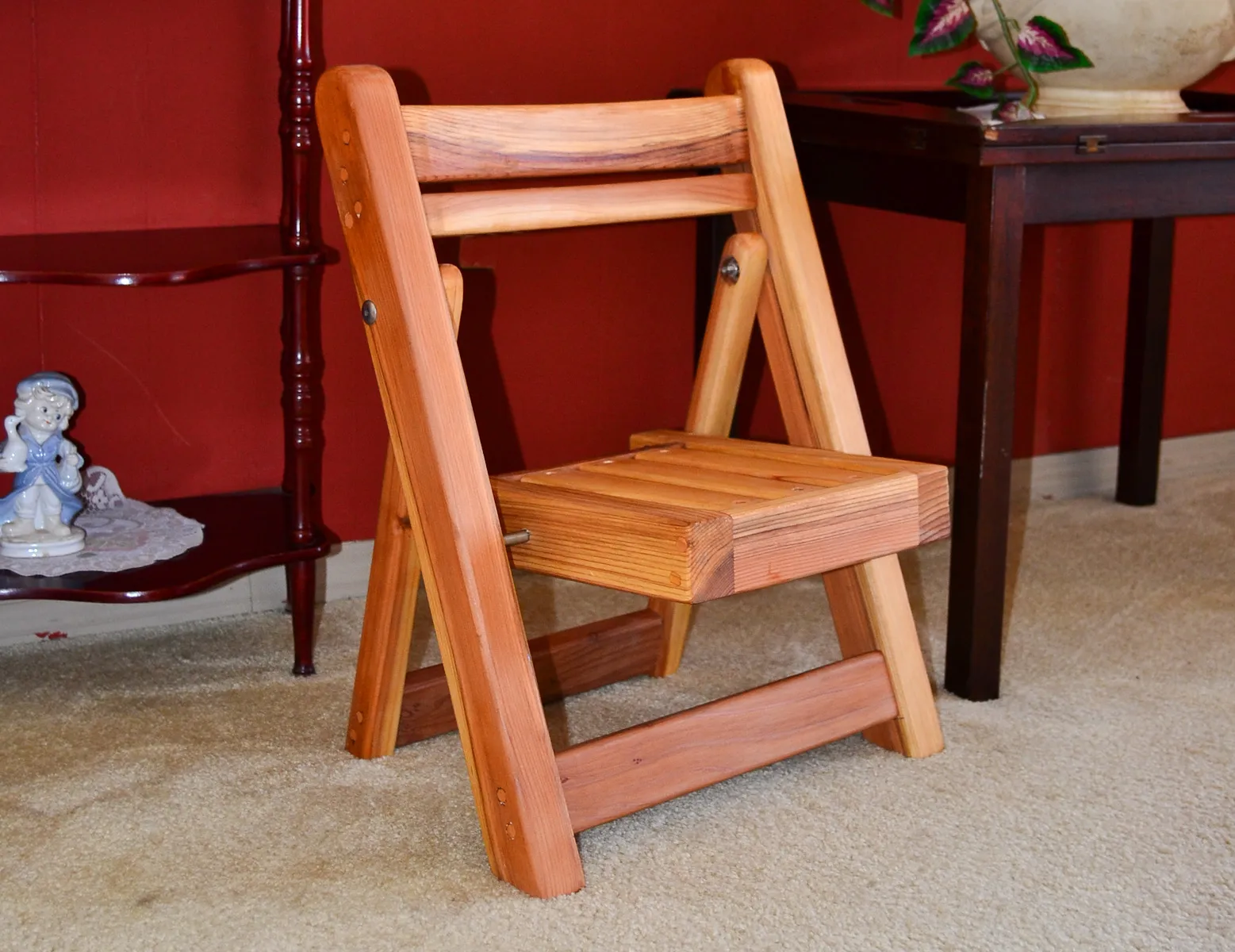 Kid's Wooden Folding Chair