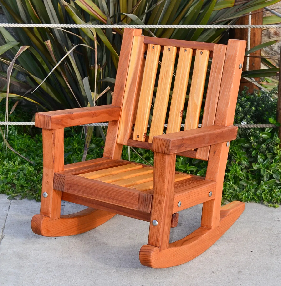 Kid's Wooden Rocking Chair