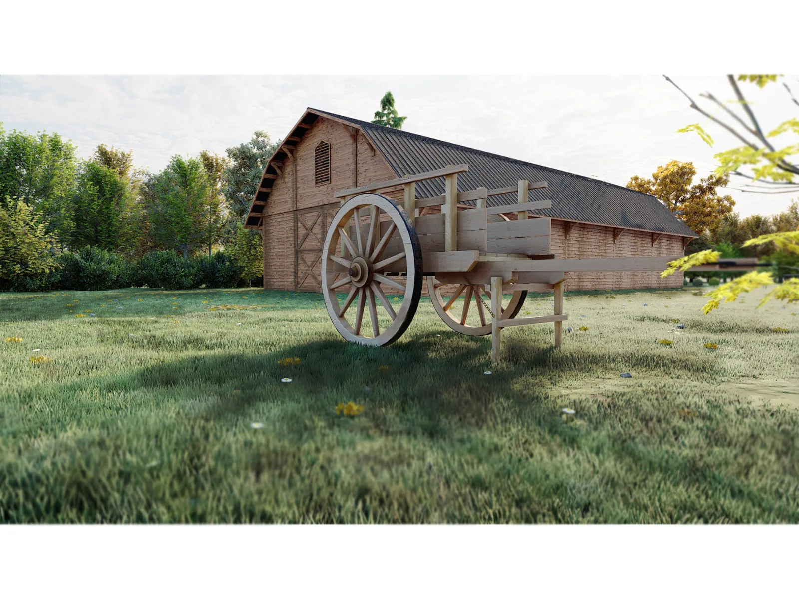 La Carreta, A 19th Century Wood Cart