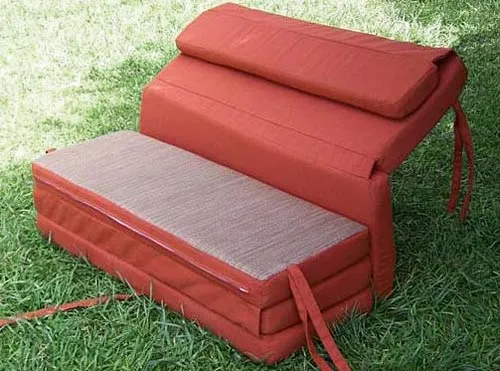 Lounger Cushions (Options: Double, Penny's, 4 inches Thicknes, Five Sections, Custom Color).