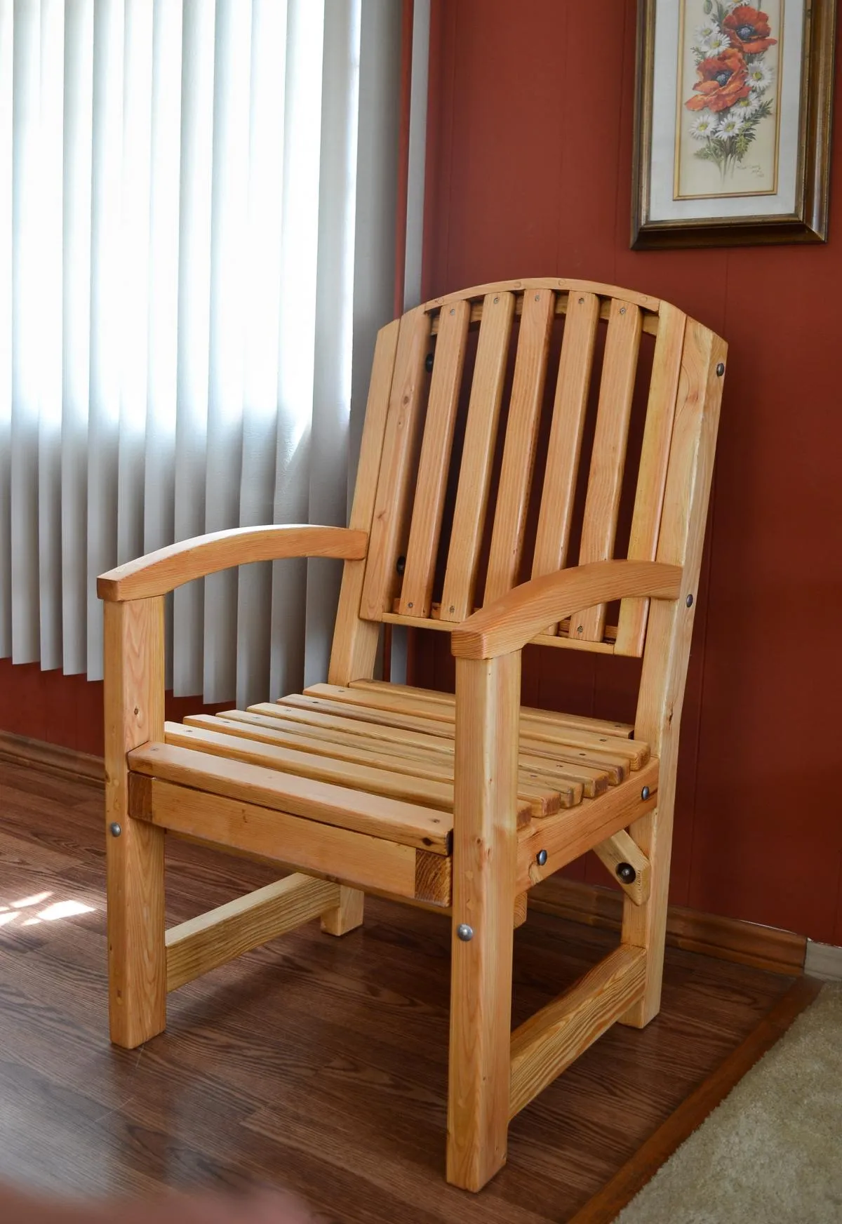 Luna Arch Back Wooden Chair