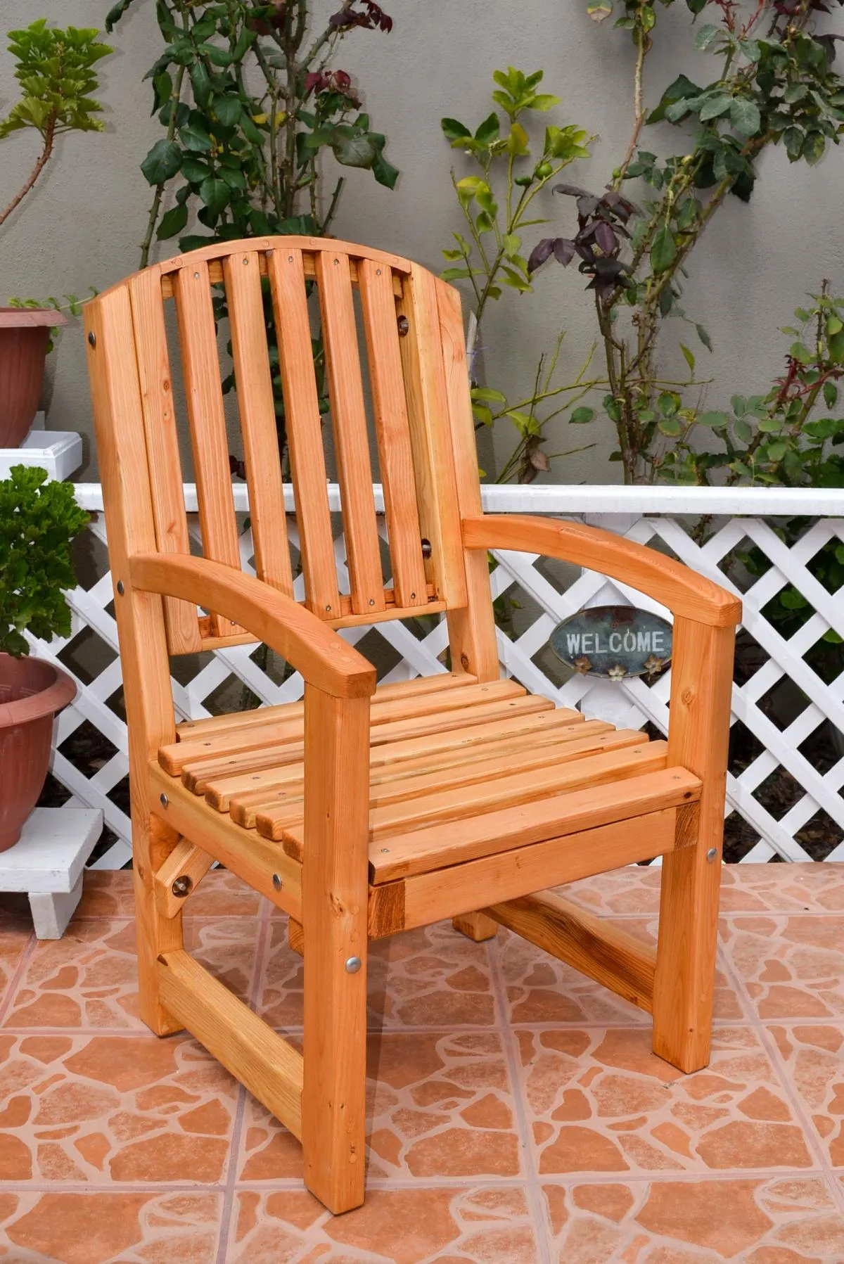 Luna Arch Back Wooden Chair