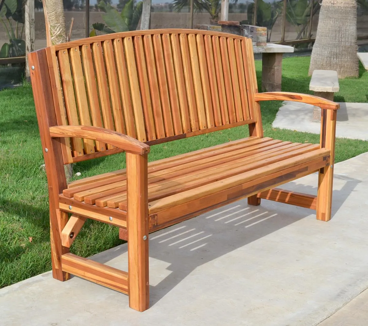 Luna Wood Bench