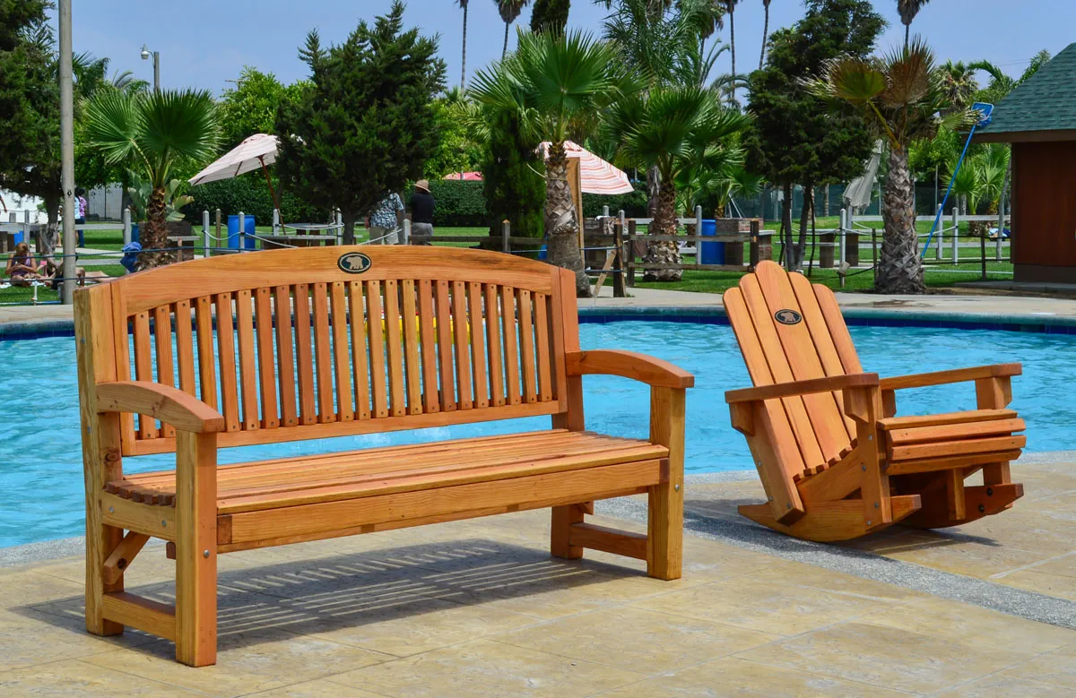 Luna Wood Memorial Bench