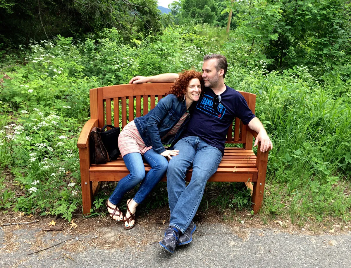 Luna Wood Memorial Bench