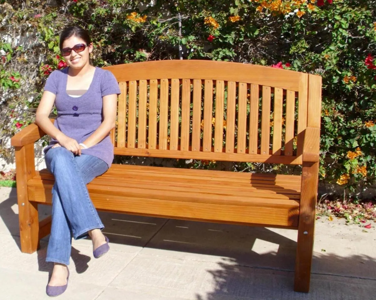Luna Wood Memorial Bench