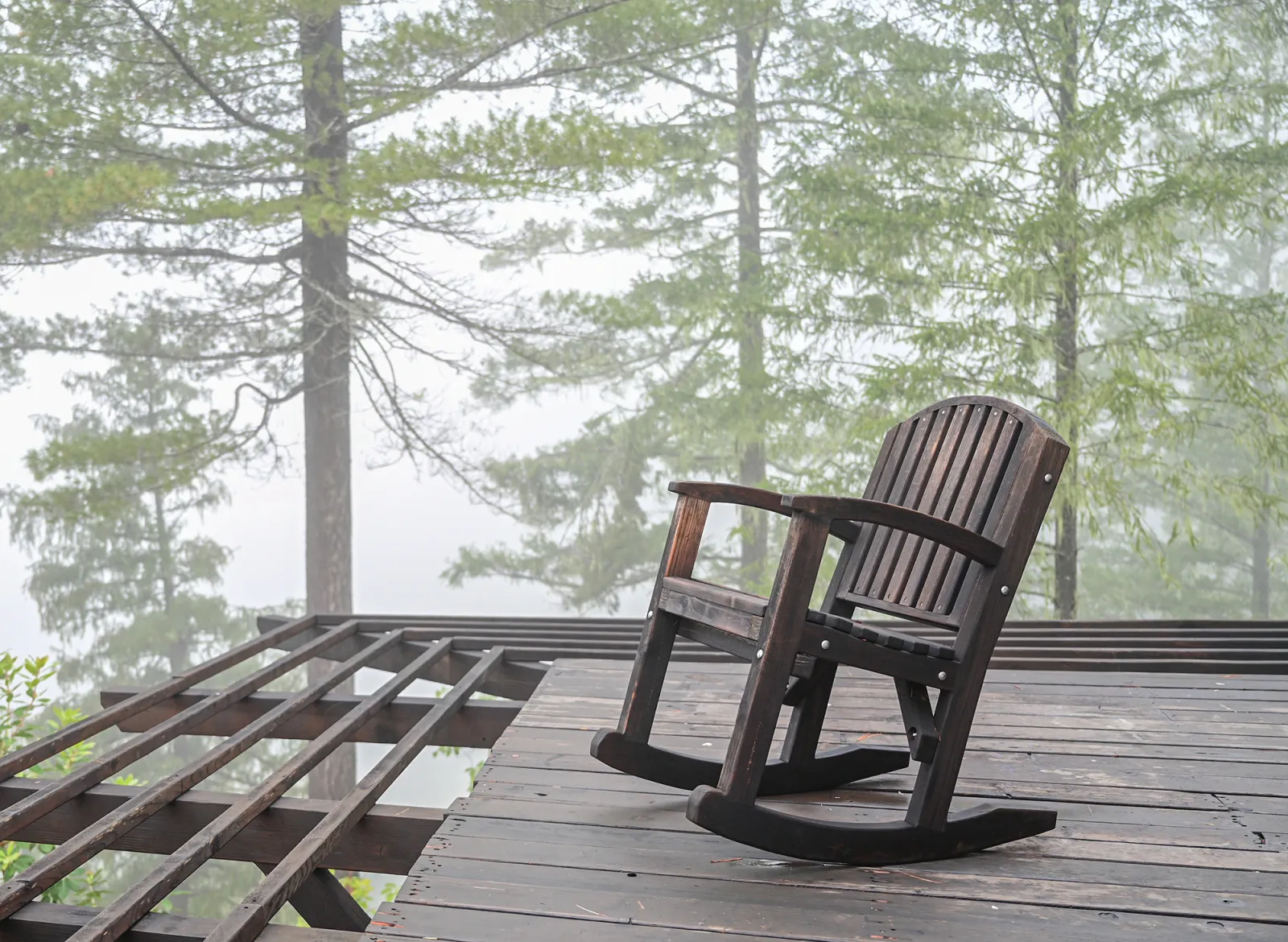 Luna Wood Rocking Chair