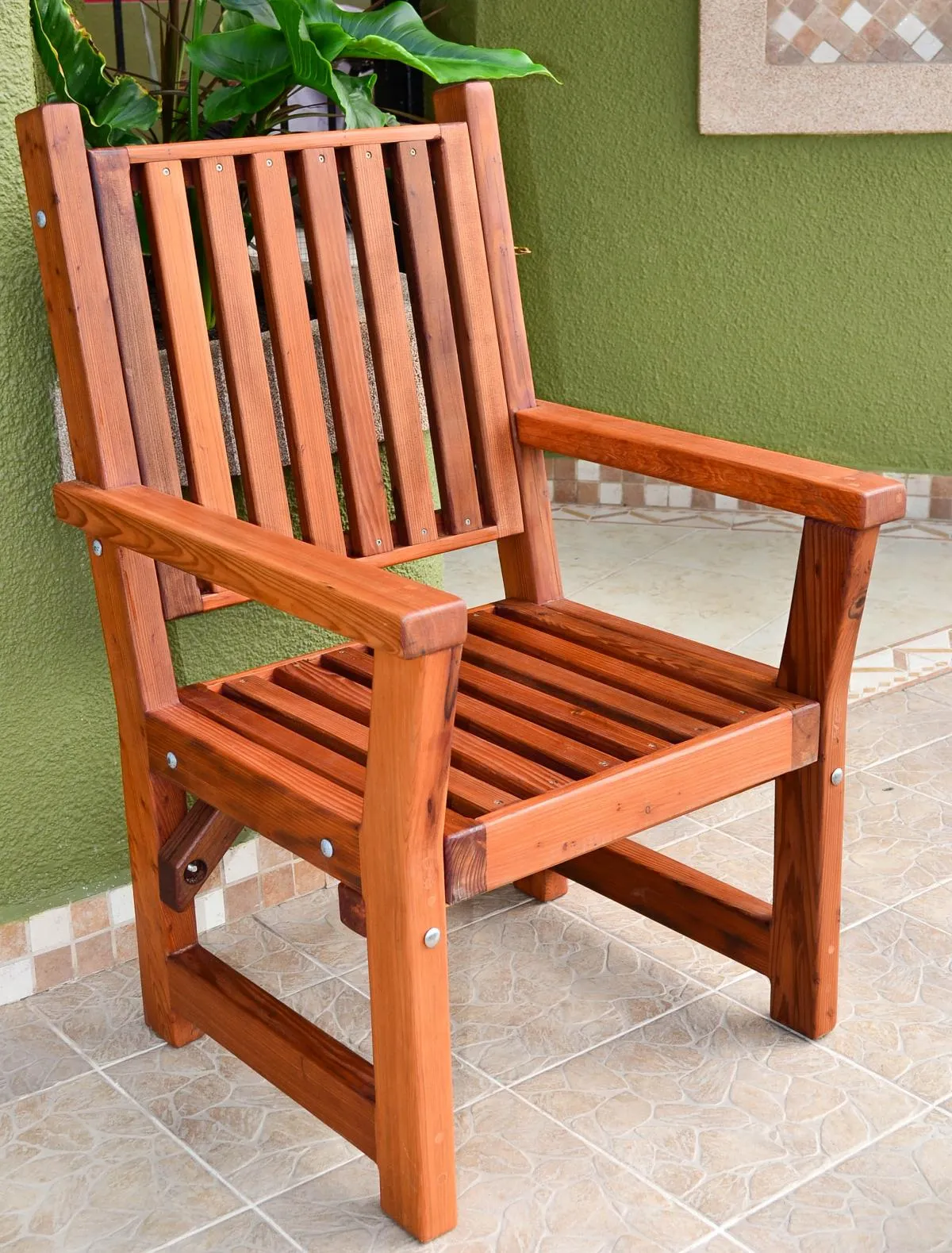 Massive Wooden Dining Chair