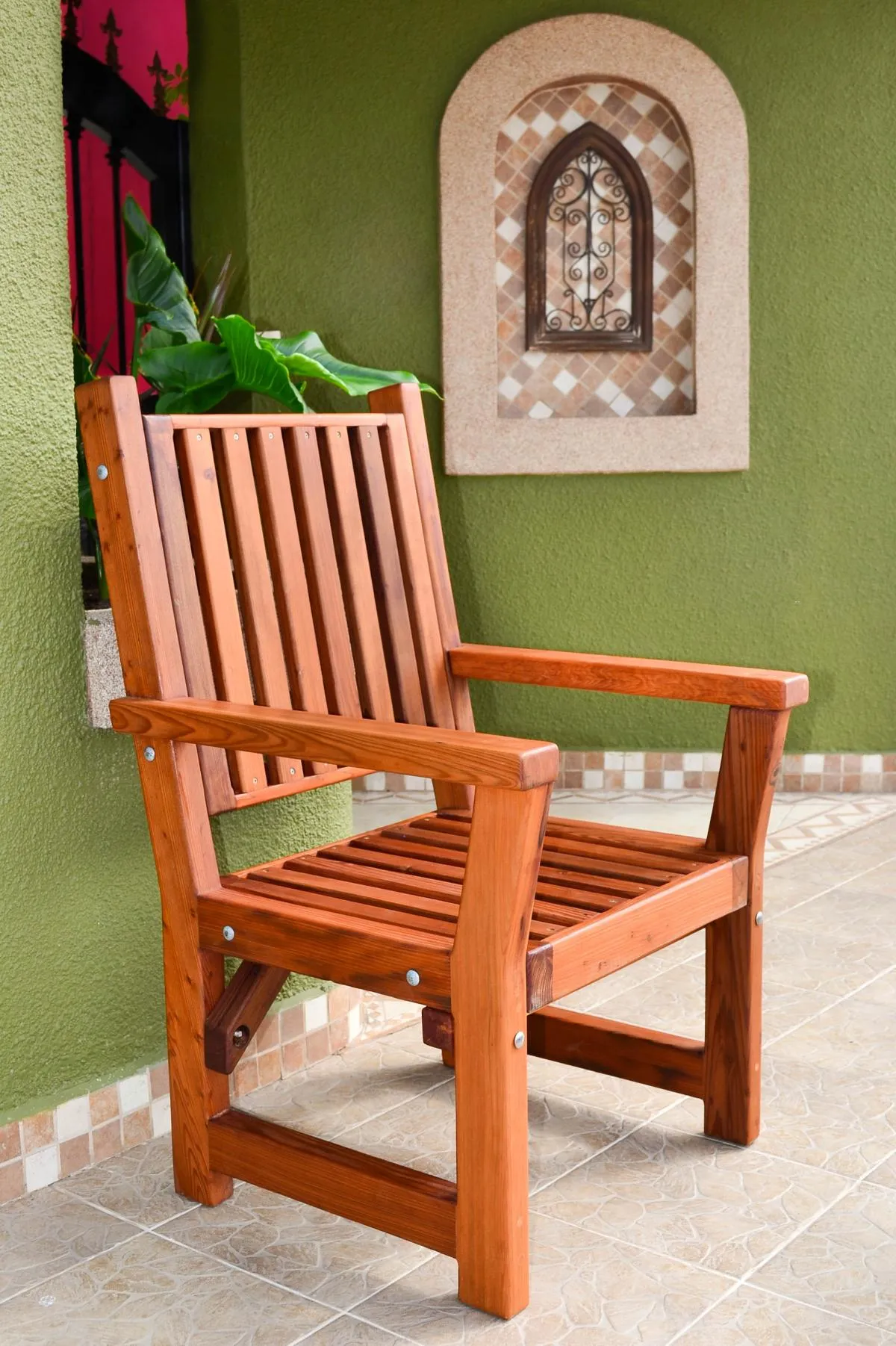 Massive Wooden Dining Chair