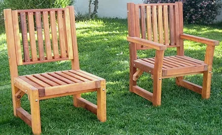 Massive Wooden Dining Chair