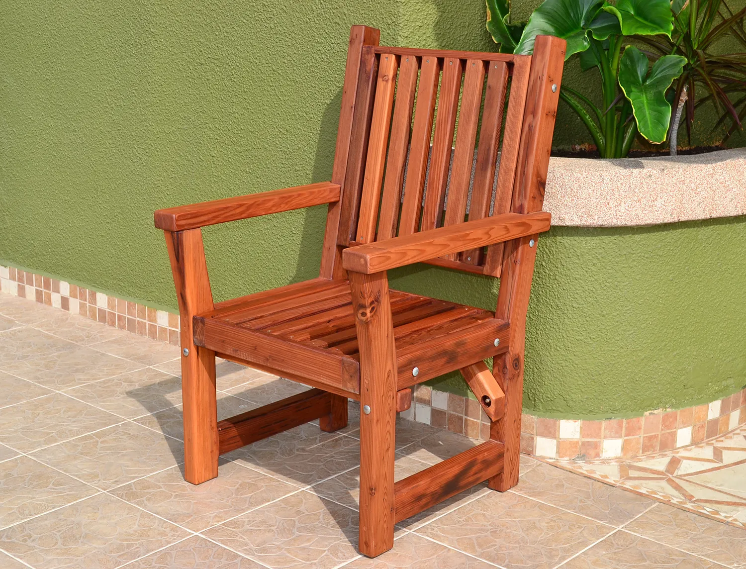 Massive Wooden Dining Chair