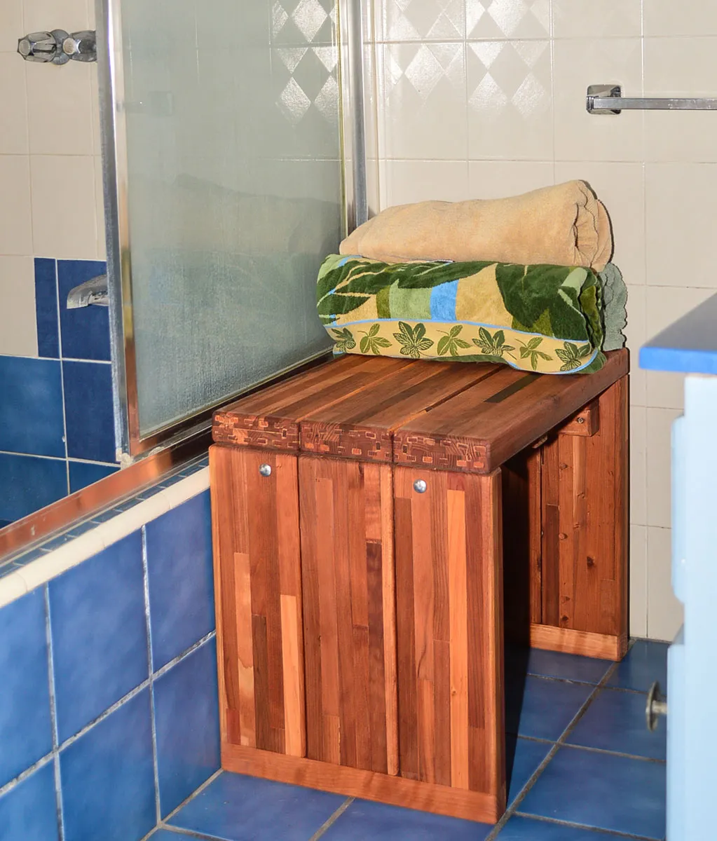 Maynard Wood Shower Bench