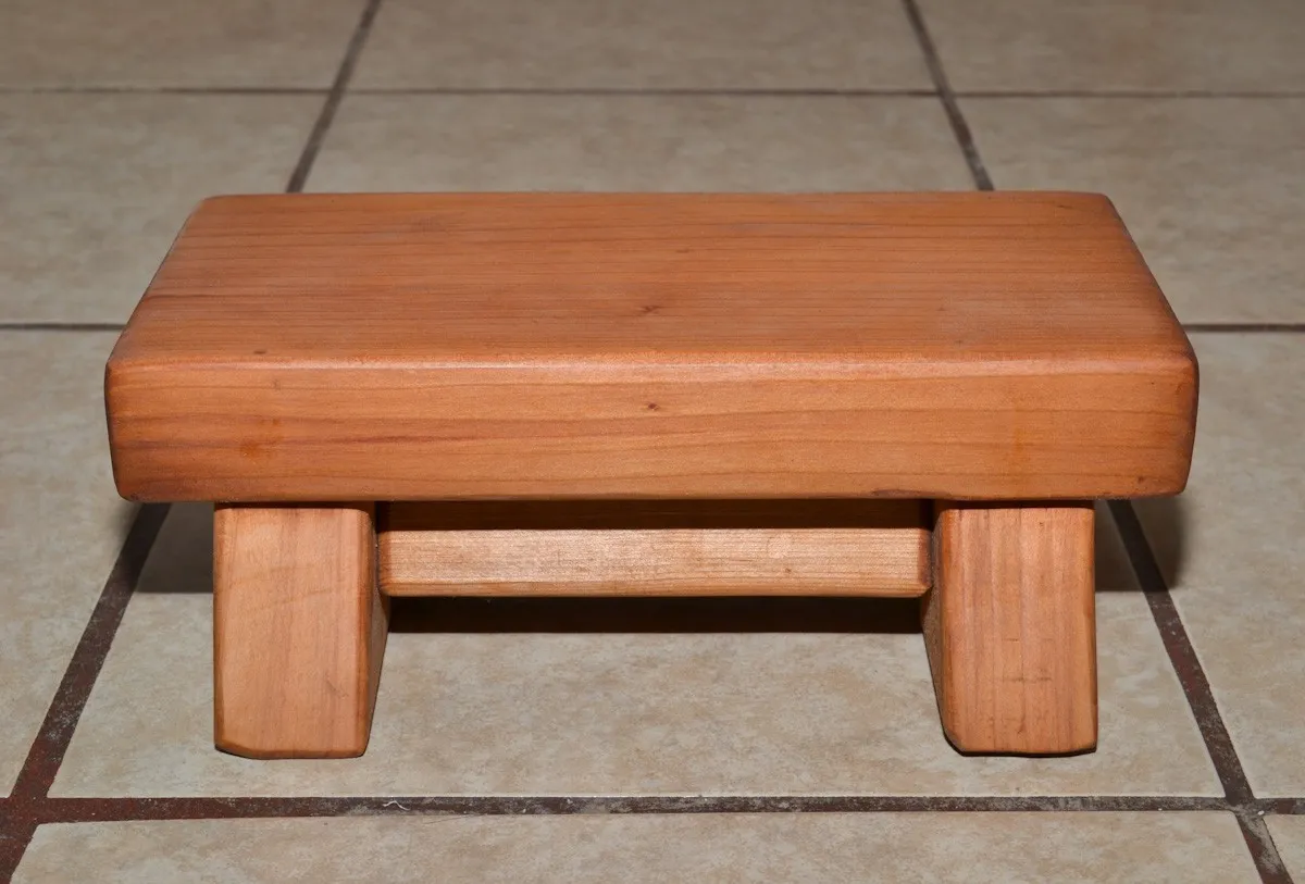 Mini Wooden Foot Stool