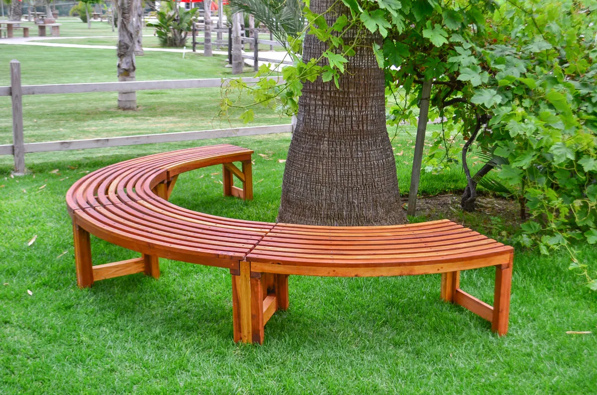 Miramar Half Circle Tree Bench