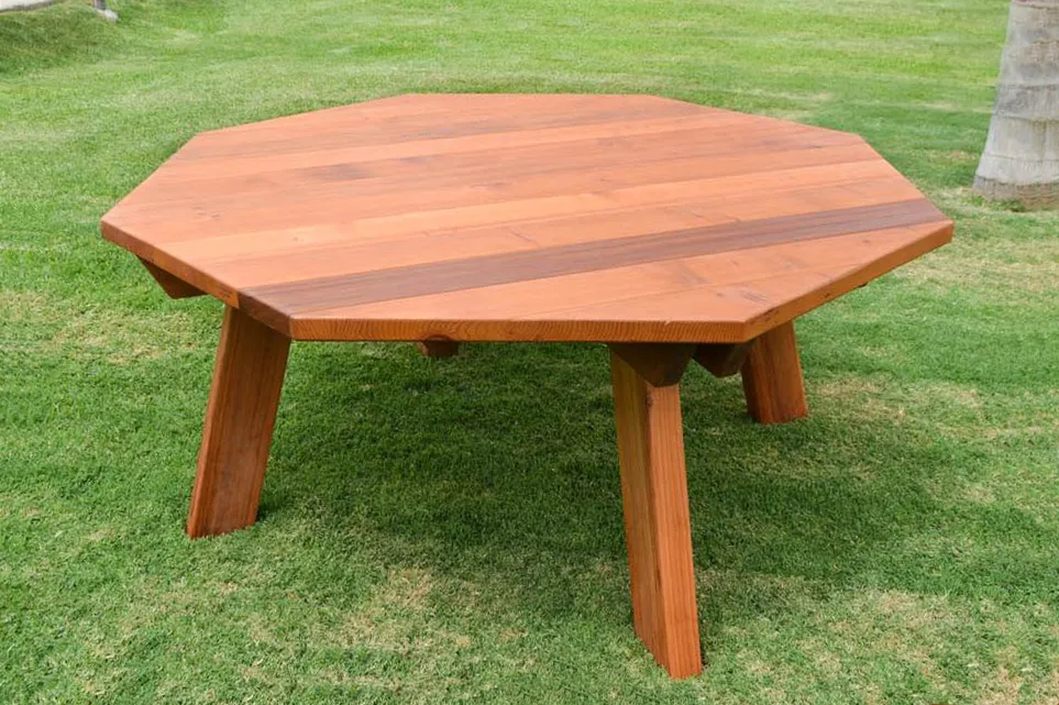 Octagonal Picnic Table