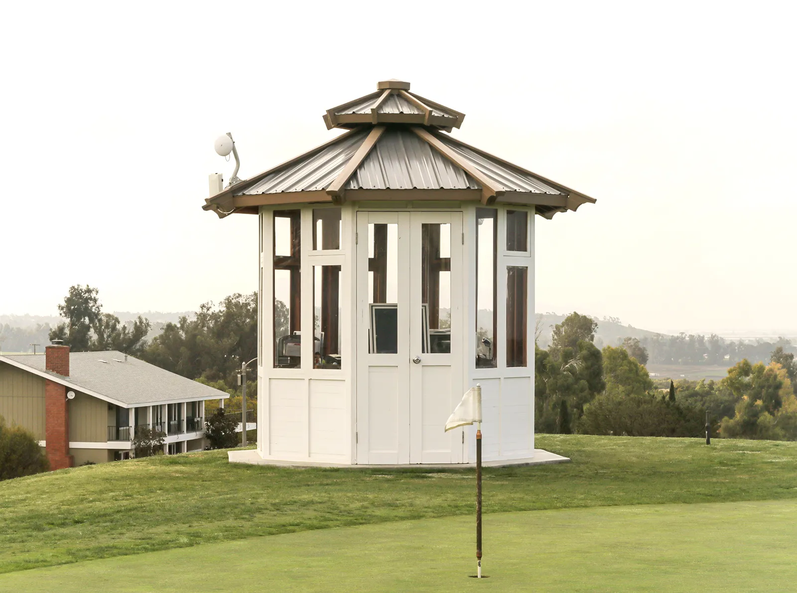 Octagonal Sunroom Gazebo, California Redwood
