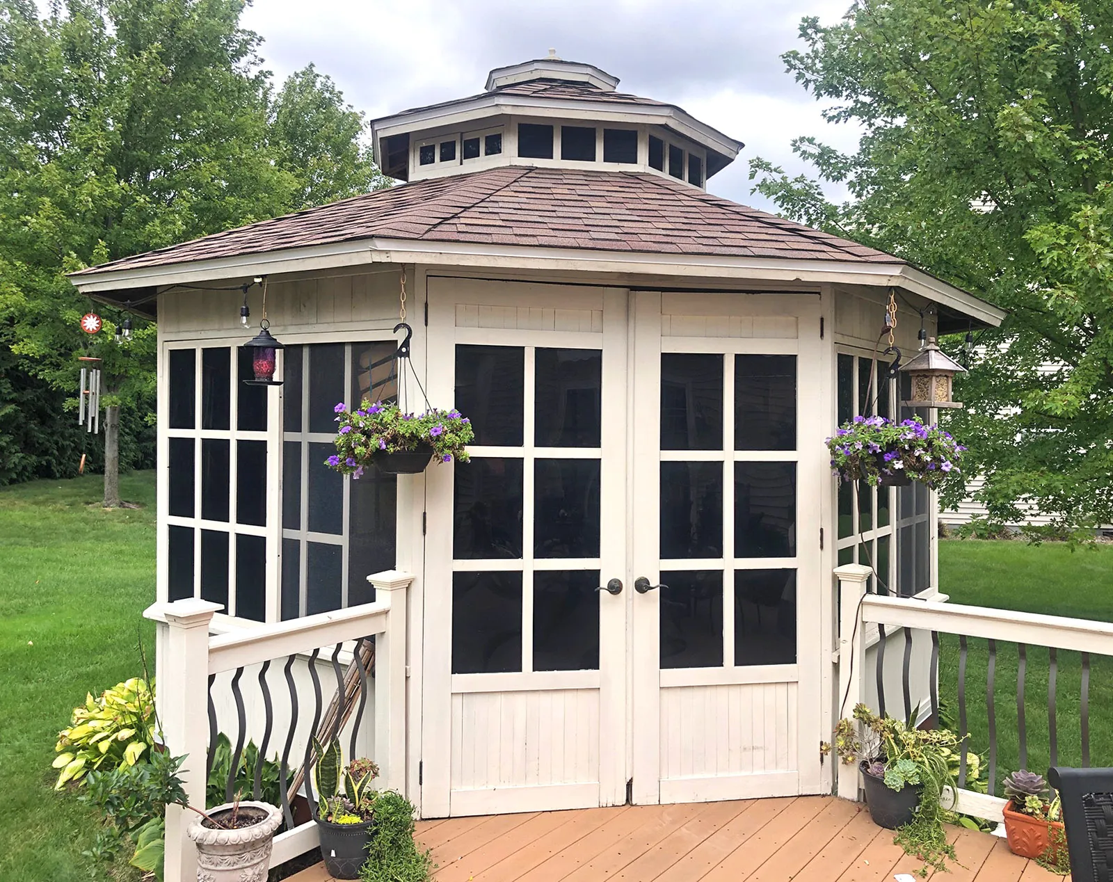 Octagonal Sunroom Gazebo