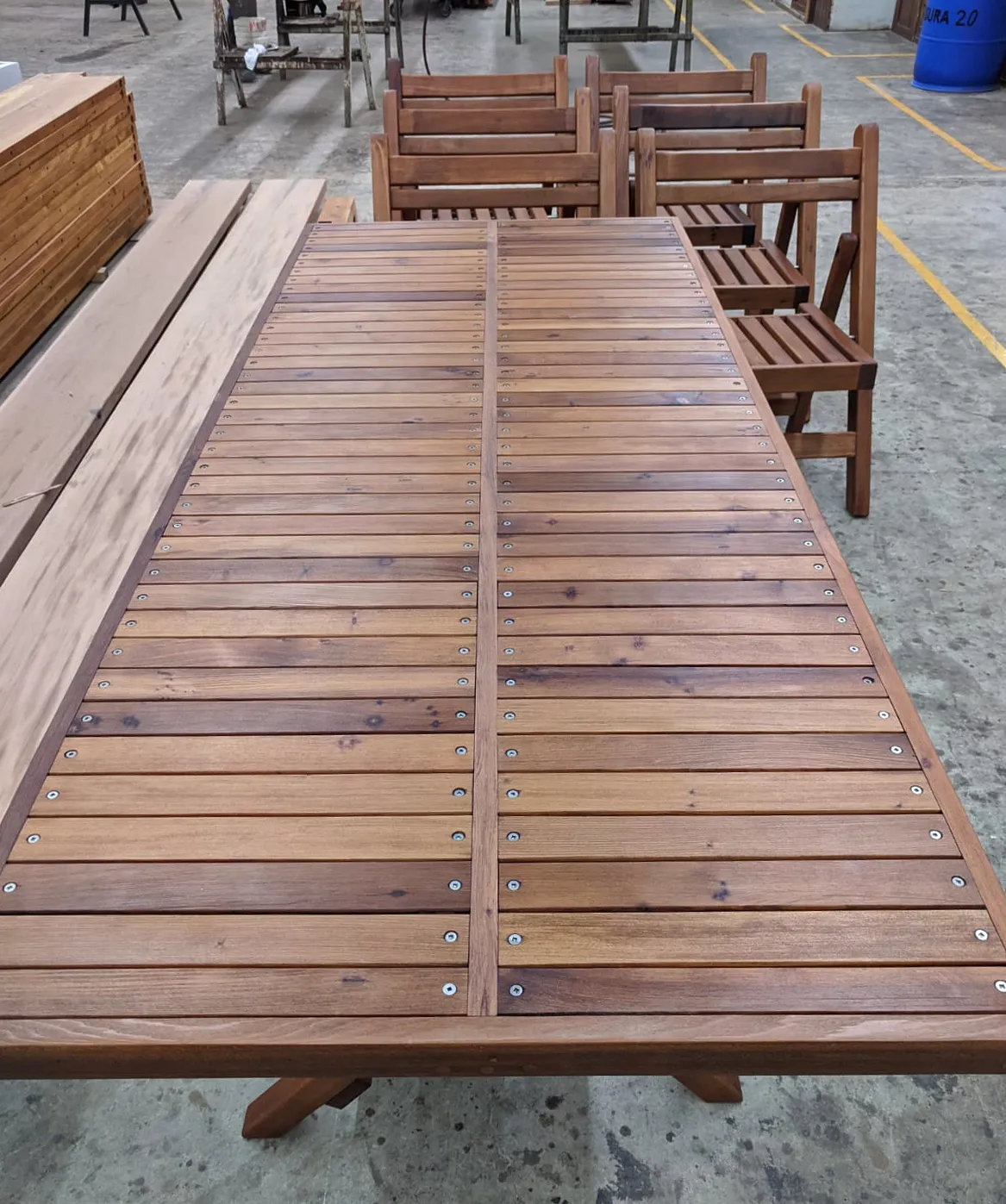 Outdoor Rectangular Folding Table