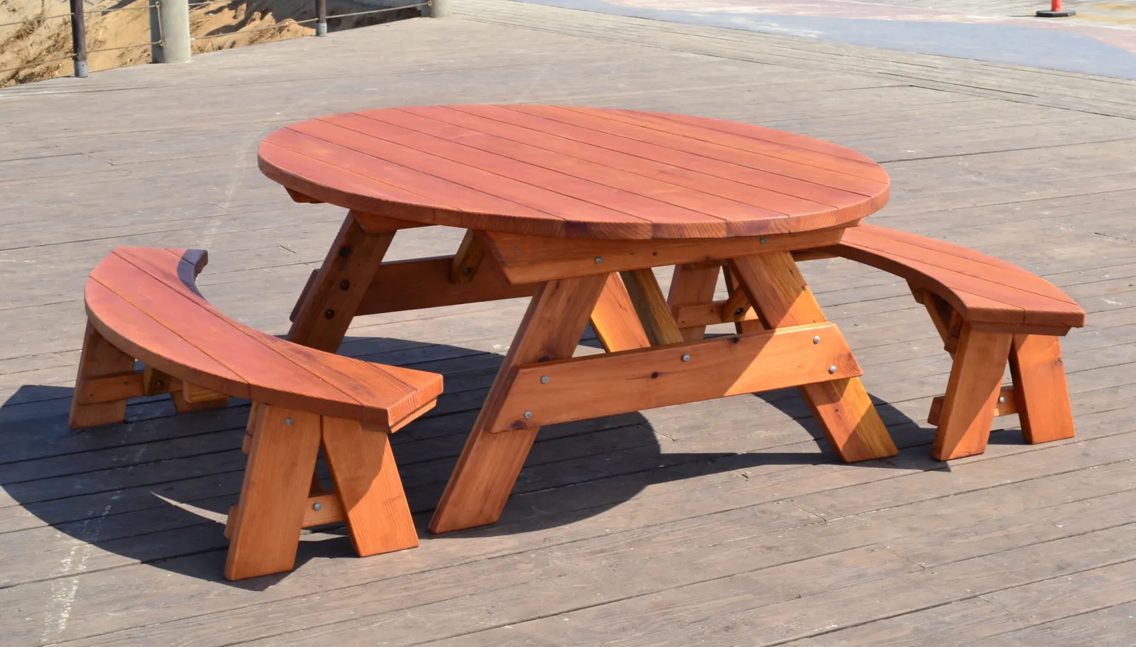 Oval Picnic Table