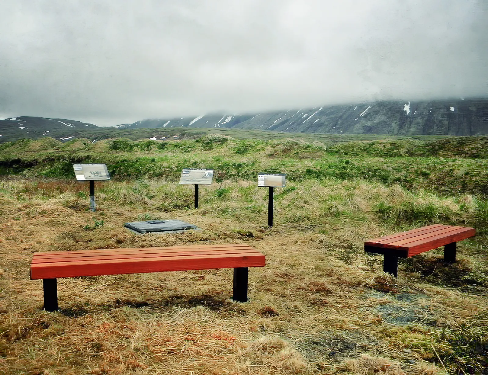 VA Wooden Bench