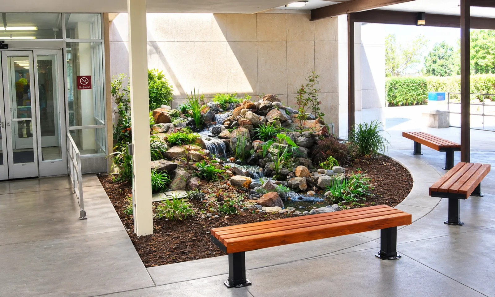 VA Wooden Bench