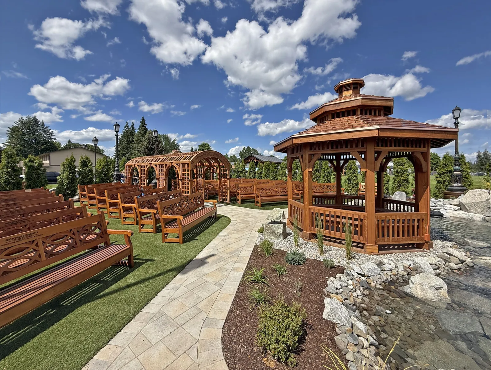 Custom Wood Pavilion Kits