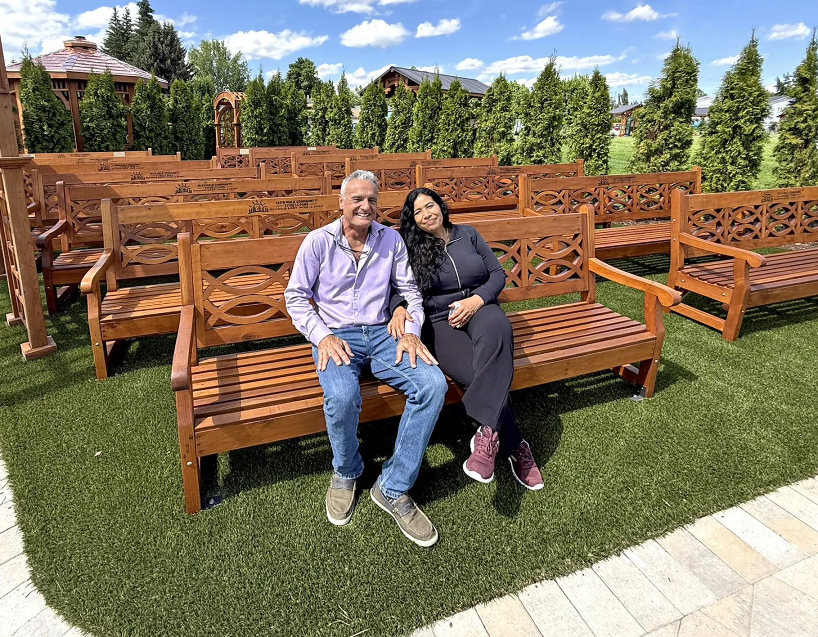 Hennell Wooden Garden Bench