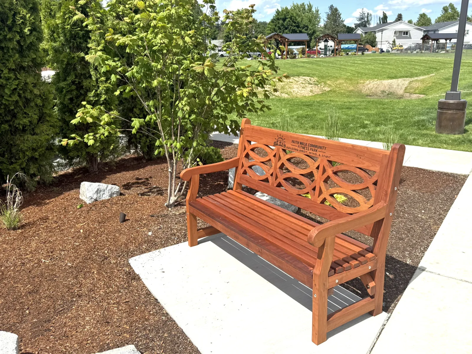 Hennell Wooden Garden Bench