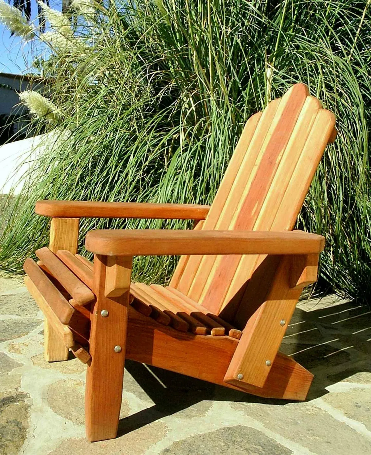 Redwood Adirondack Chair