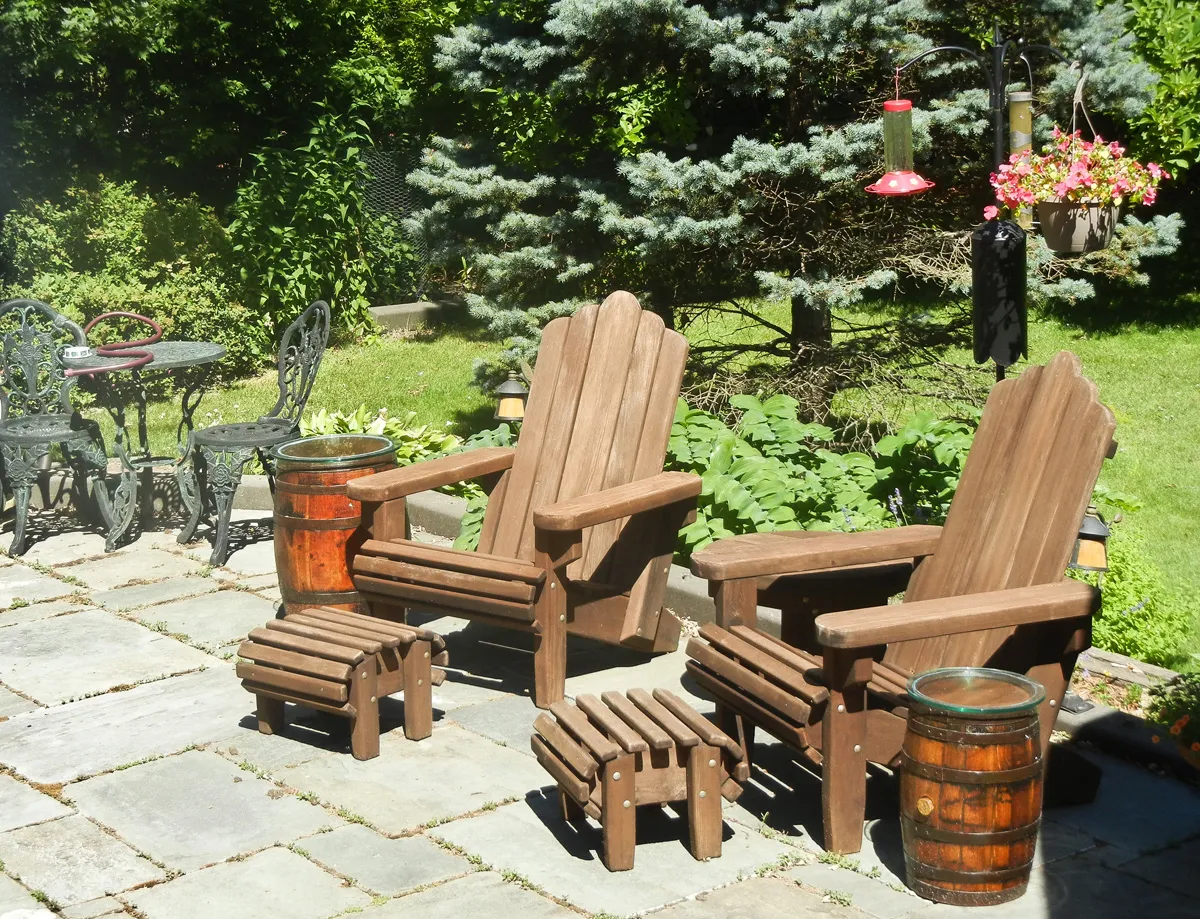 Redwood Adirondack Chair