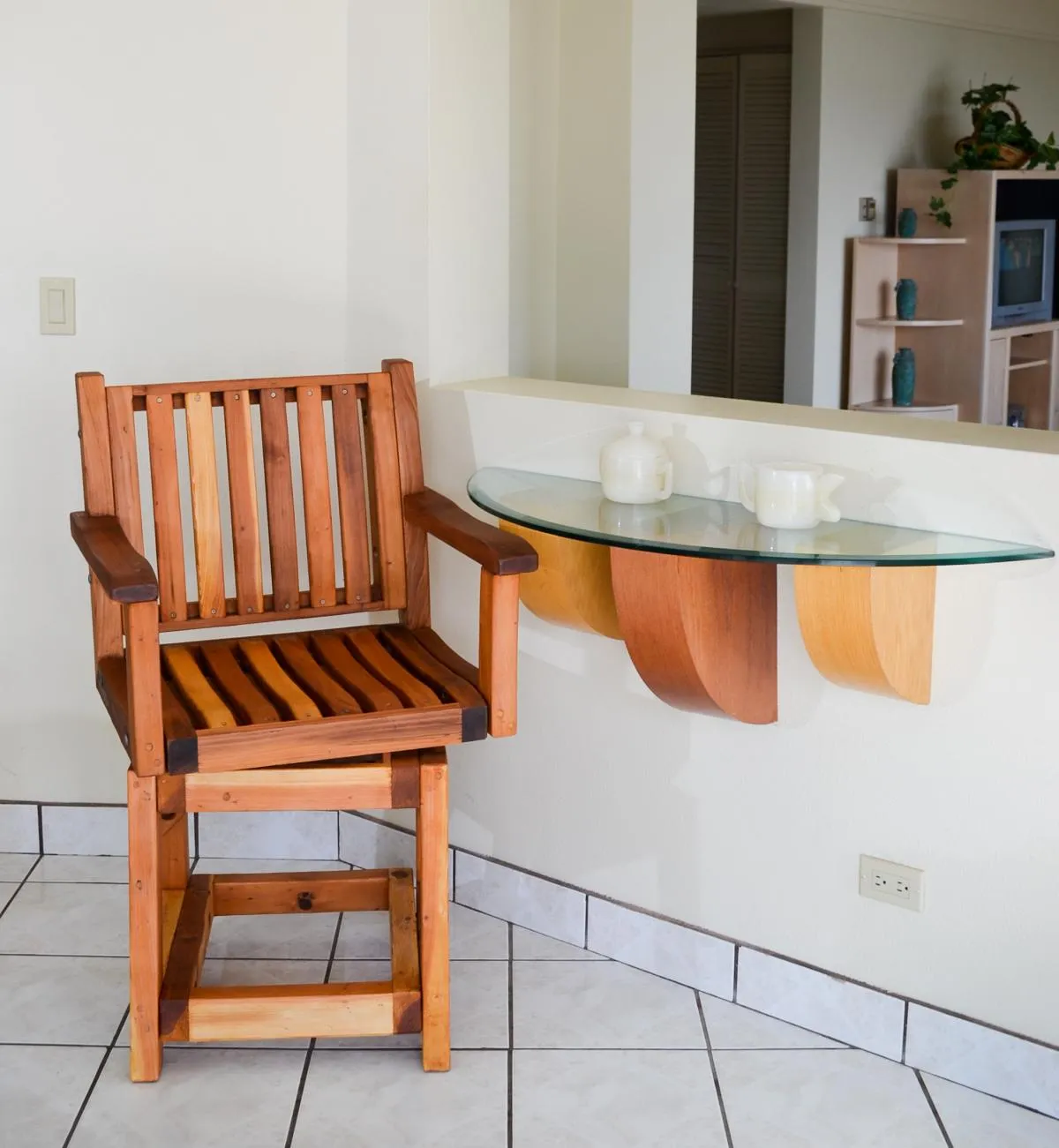 Redwood Cocktail Bar Stool