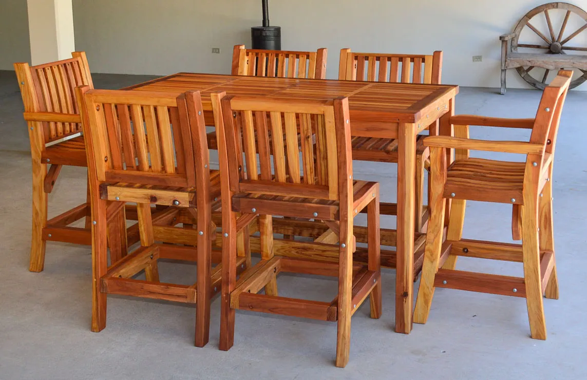 Redwood Cocktail Bar Stool