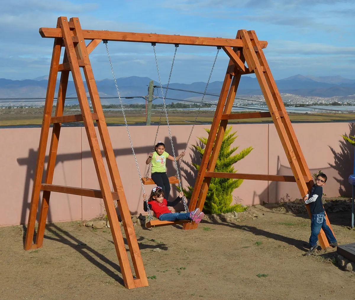 Rory's Giant Playground Swing Sets