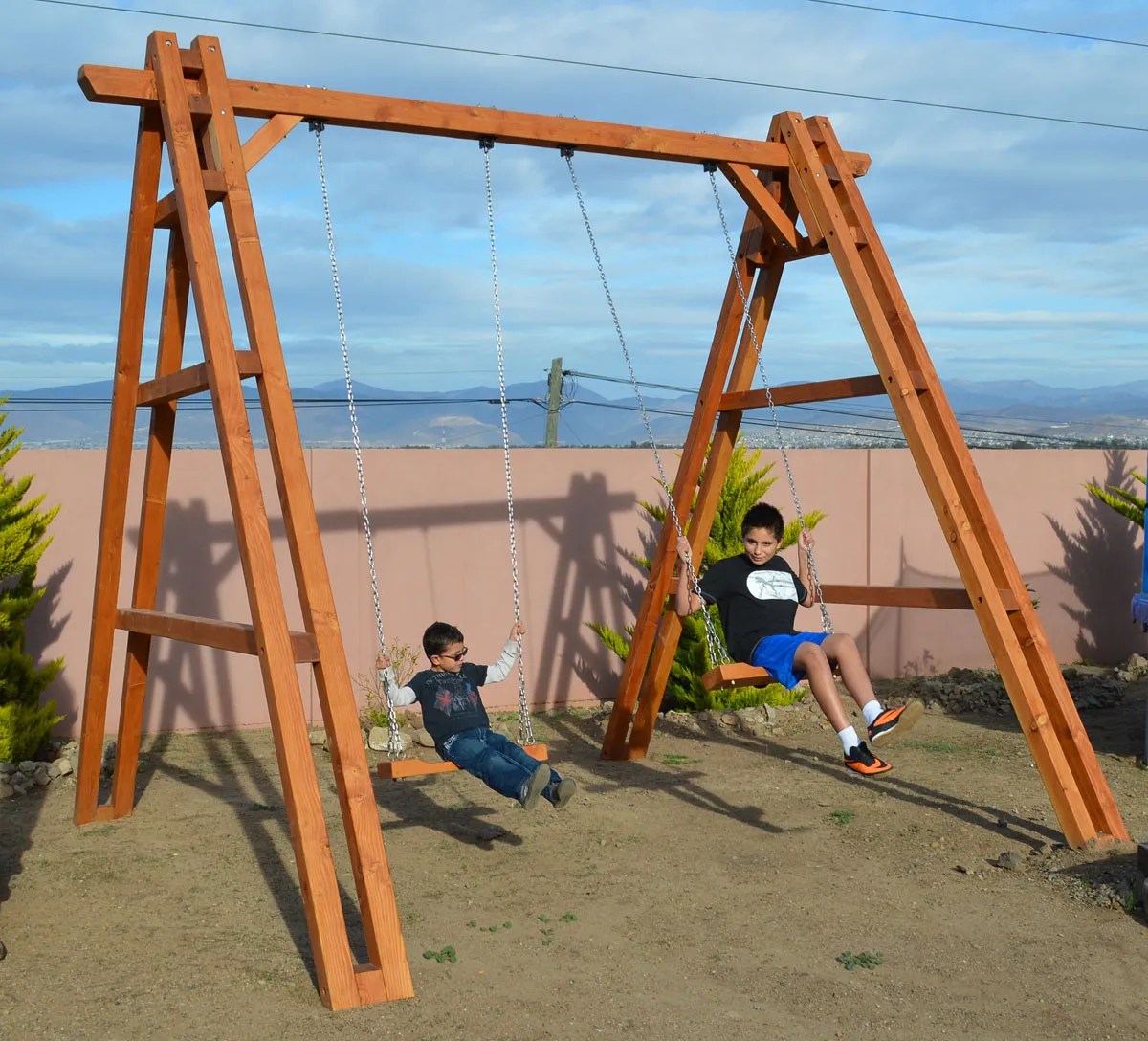 Rory's Giant Playground Swing Sets