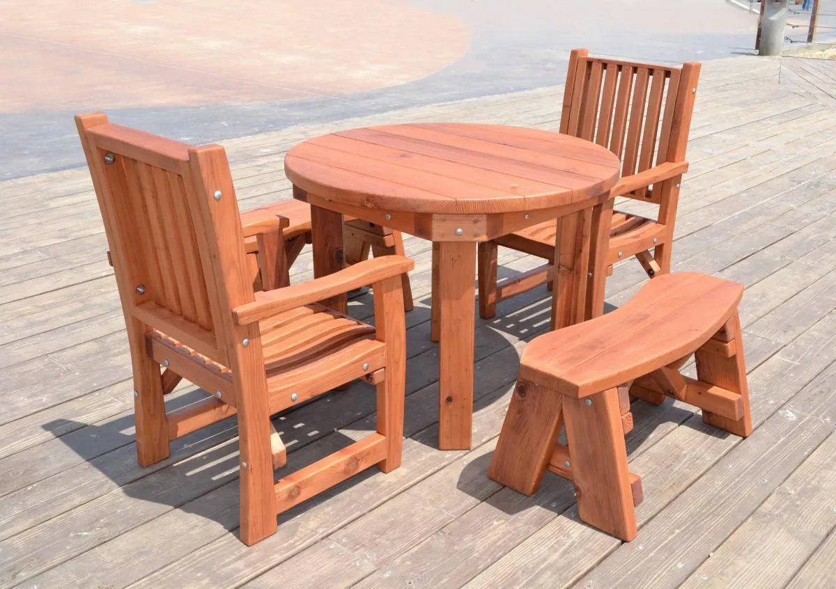 Round Outdoor Patio Table