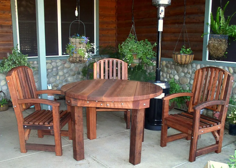 Round Outdoor Patio Table