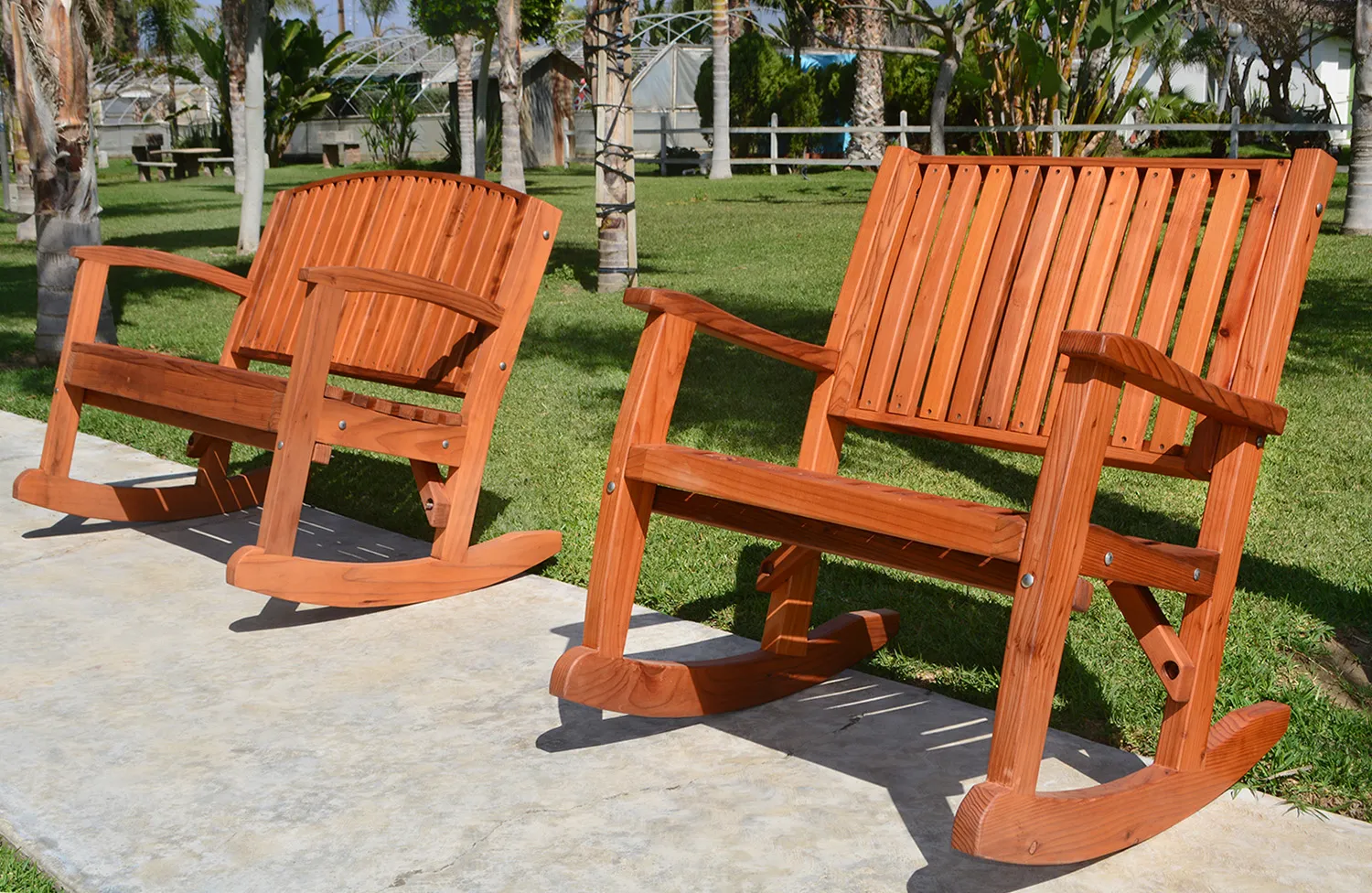Ruth Redwood Rocker