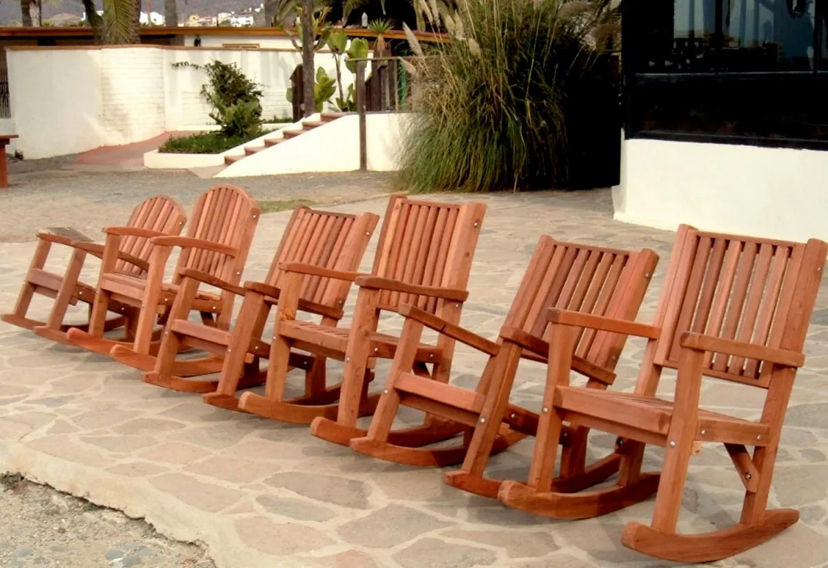 Ruth Redwood Rocker