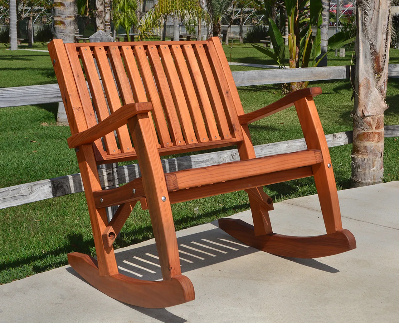 Ruth Redwood Rocker