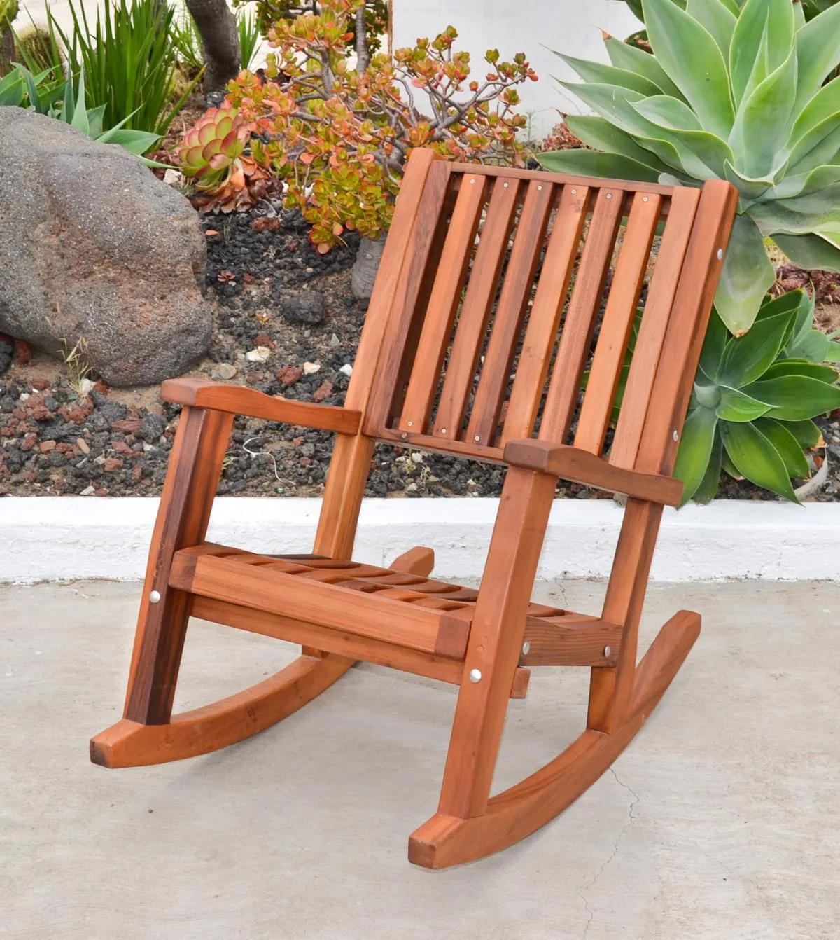 Ruth Redwood Rocker