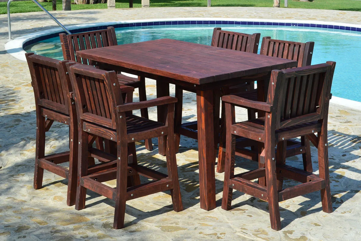 San Francisco Large Outdoor Cocktail Table