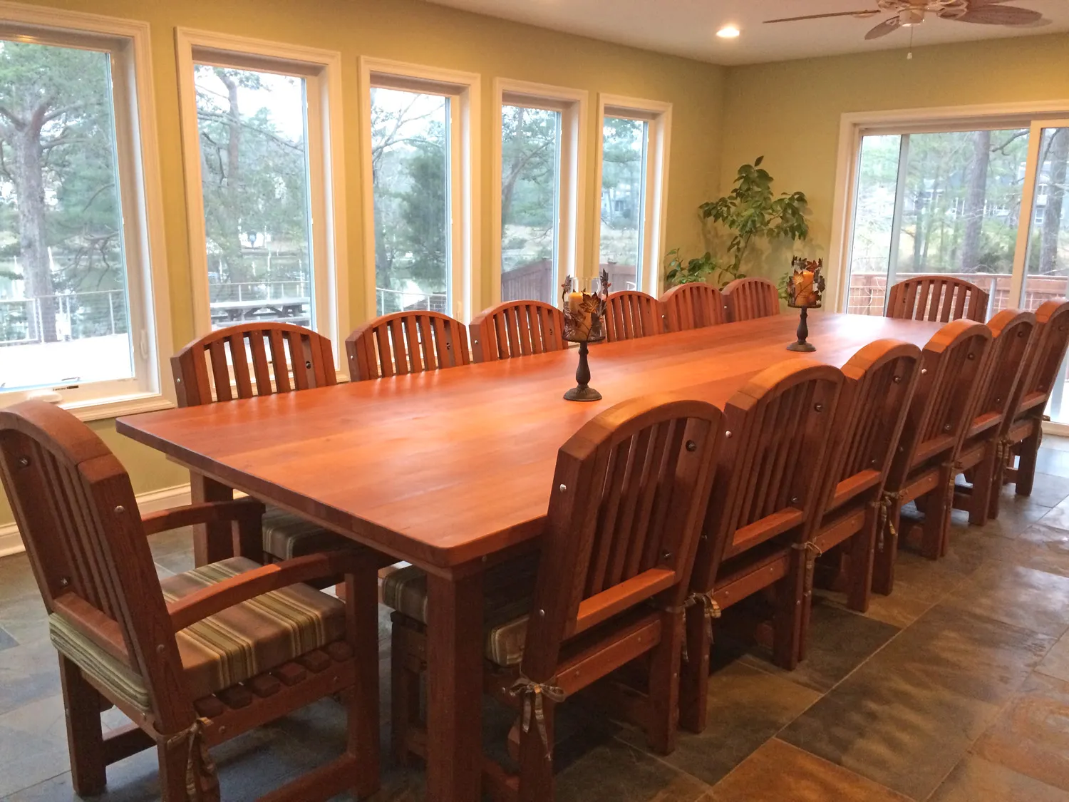 San Francisco Redwood Patio Table