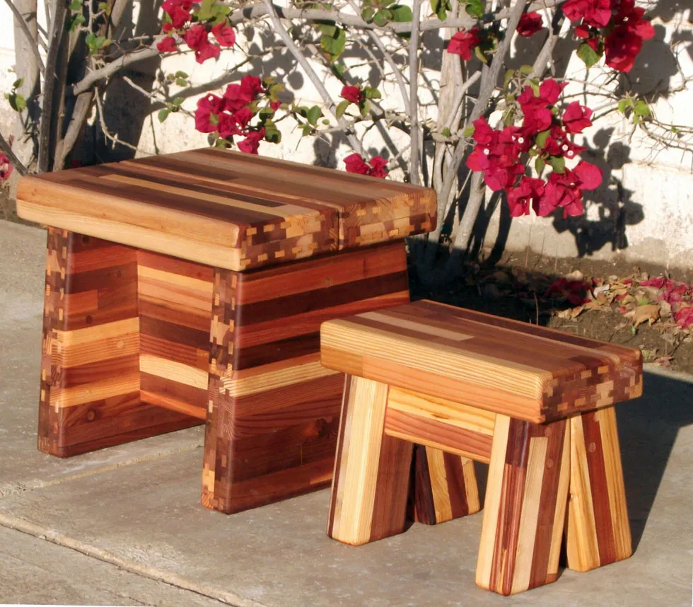 Small Wooden Foot Stool