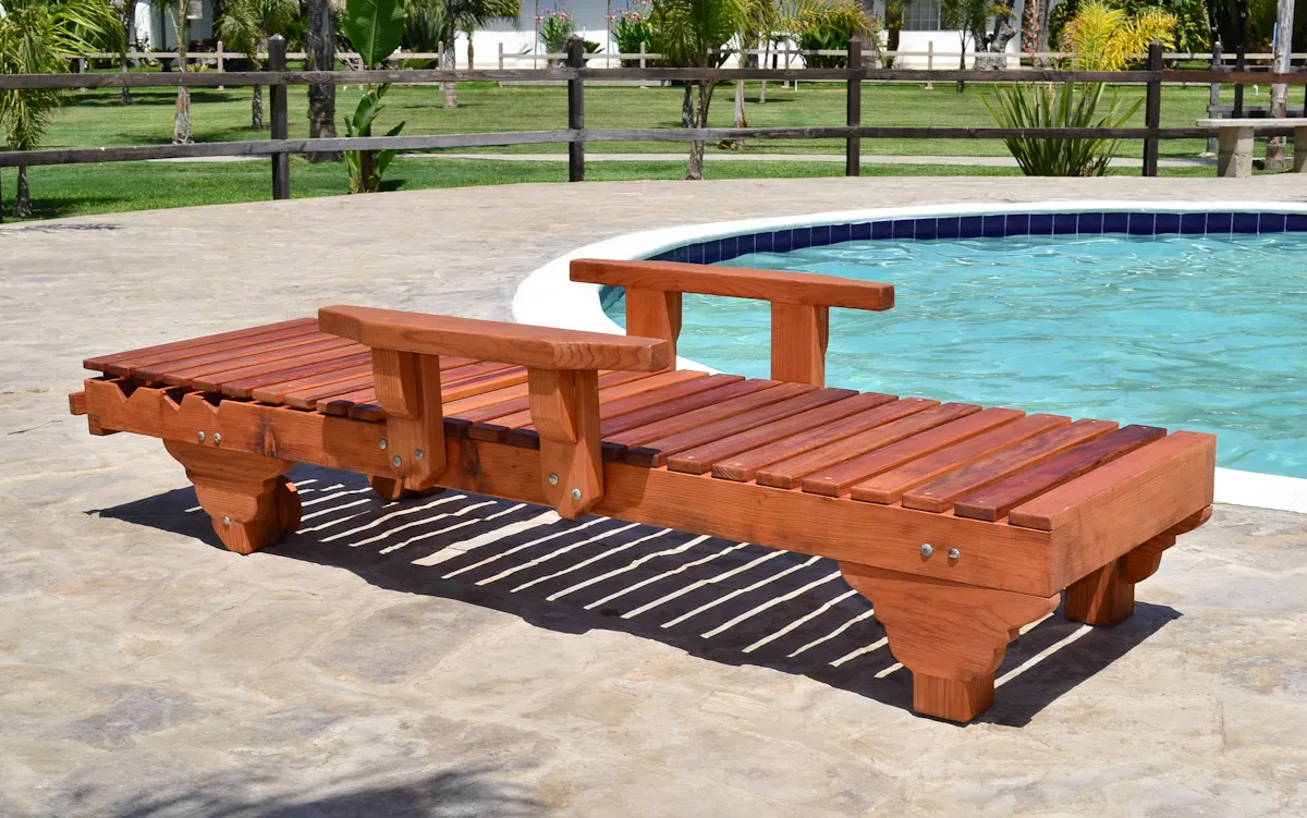 Sol Redwood Patio Lounger