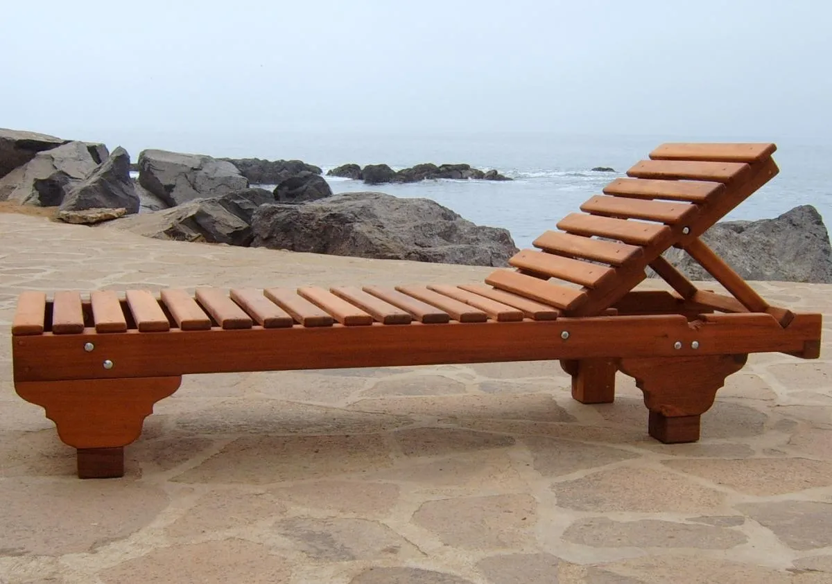 Sol Redwood Patio Lounger