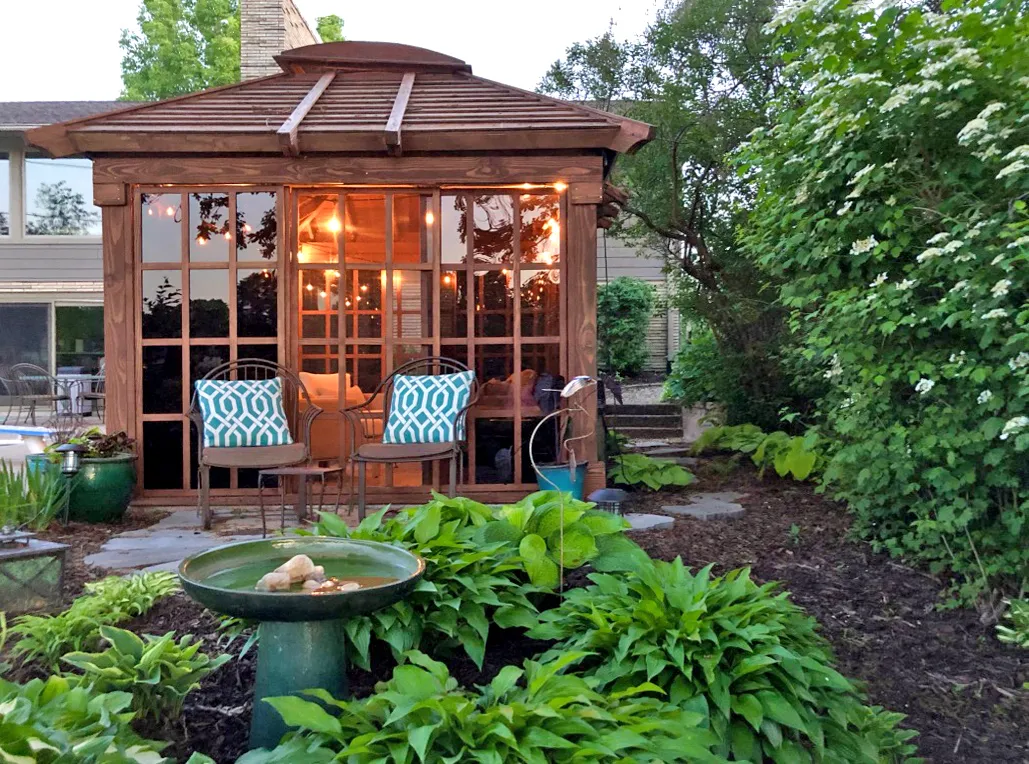 Hosta garden